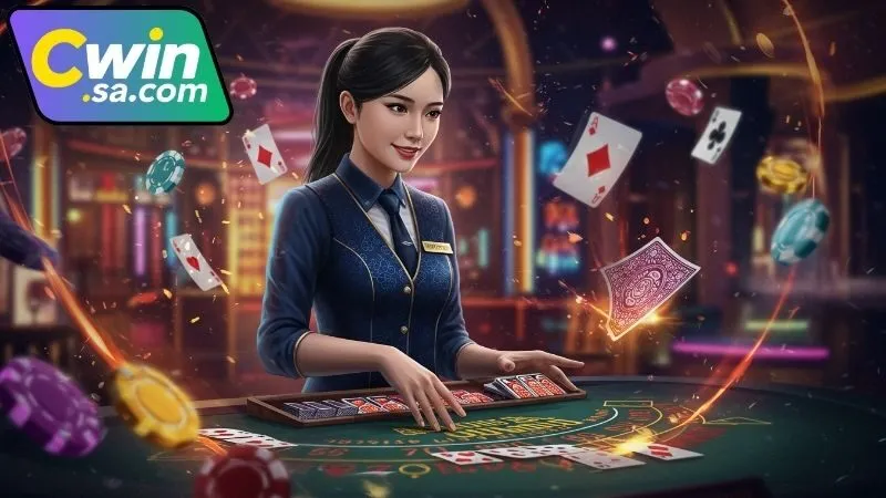 Casino live dealer - Trải nghiệm sòng bạc ngay tại nhà bạn 1 Giới thiệu về casino live dealer tại CWIN