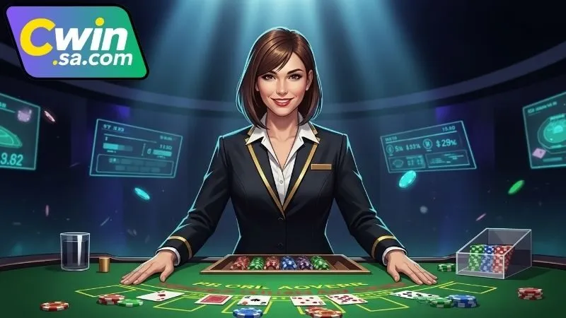 Casino live dealer - Trải nghiệm sòng bạc ngay tại nhà bạn 2 Các trò chơi casino live dealer hấp dẫn tại CWIN