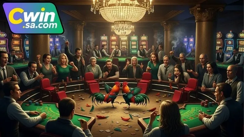 Đá gà trực tiếp bên casino - Chơi kịch tính và hấp dẫn 1 Ưu điểm khi xem đá gà trực tiếp bên casino tại CWIN